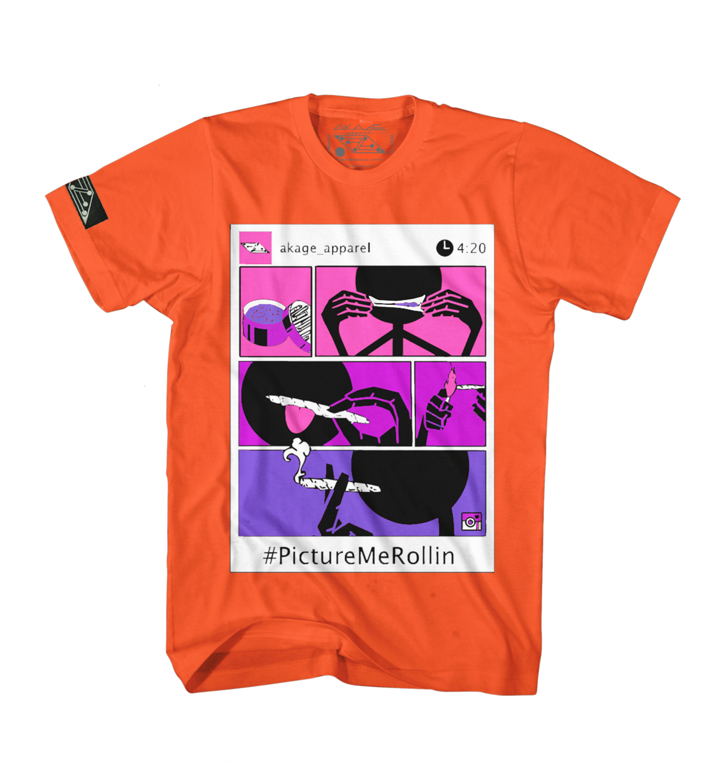Picture Me Rollin "Orange/Purple"