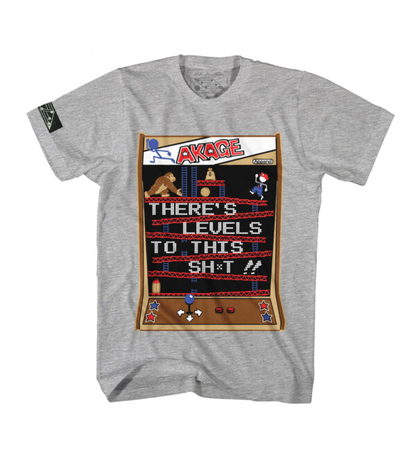 LEVELS TO THIS SH*T "Heather/Red"