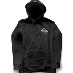 AKAGE LOGO "Black" Top - Silver Embroidered