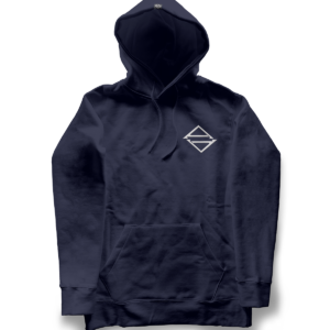 AKAGE LOGO "Navy" Top - Silver Embroidered