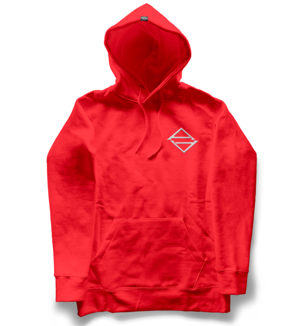 AKAGE LOGO "Red" Top - Silver Embroidered
