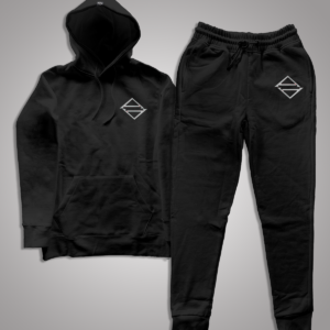 AKAGE LOGO "Black" Set - Silver Embroidered