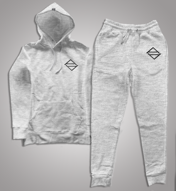 AKAGE LOGO "Heather" Set - Black Embroidered