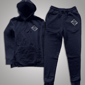 AKAGE LOGO "Navy" Set - Silver Embroidered